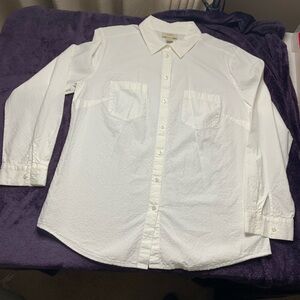LOFT Ann Taylor White Shirt